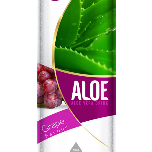 330ml Grape Flavor Aloe Vera Drink